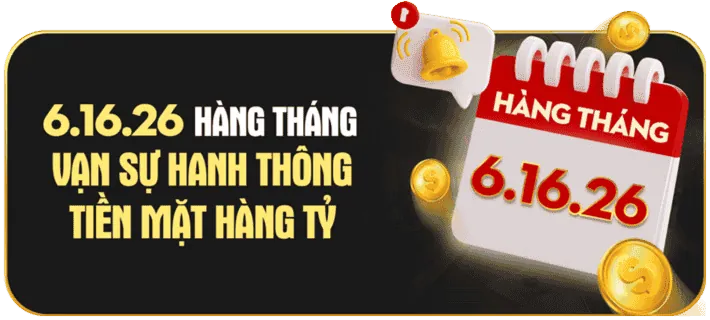 Khuyến mãi hoàn trả hàng ngày nổ hũ